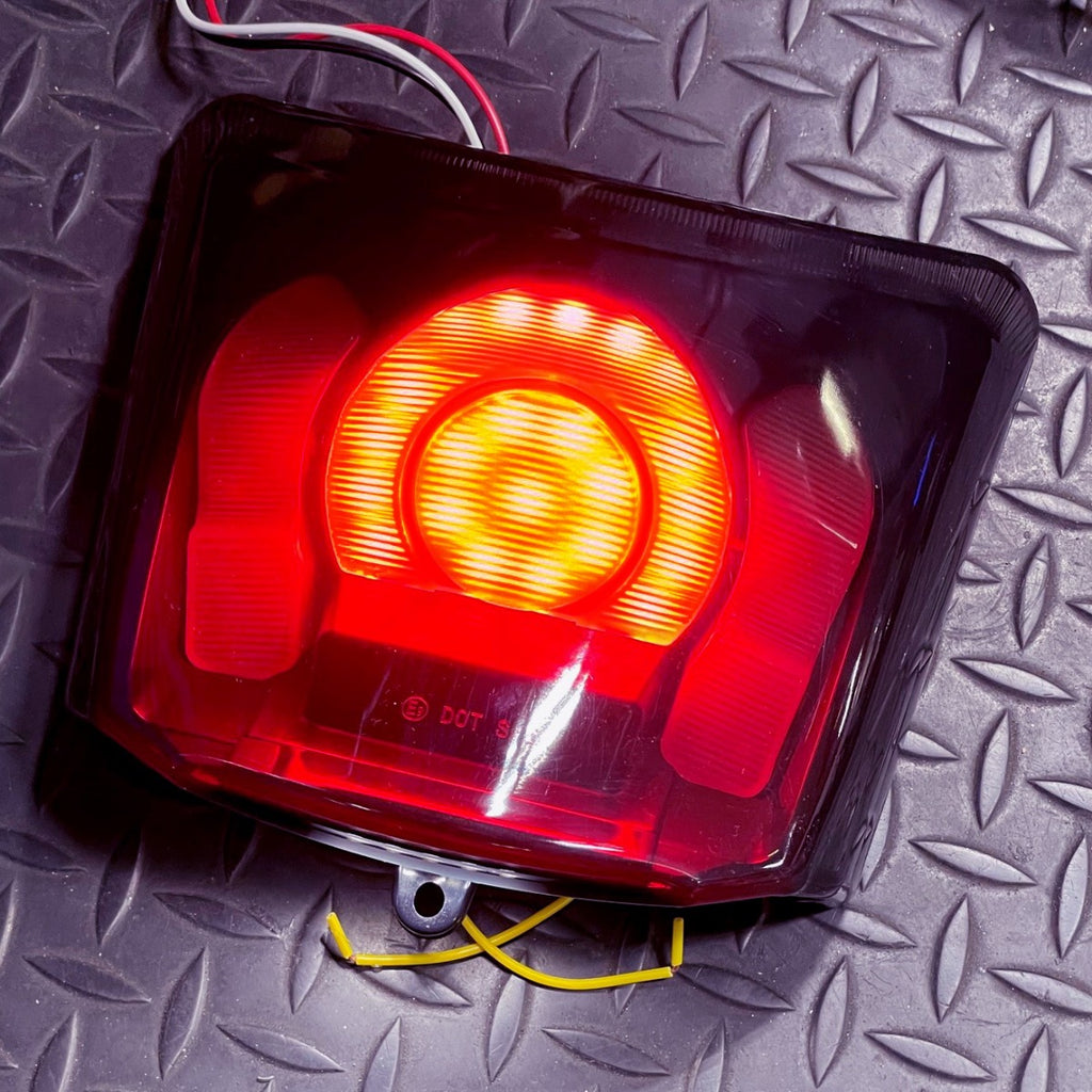 Smoked Power LED Tail Light for ABS Vespa GTS GTV and Super (2015-2019)