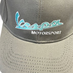 VESPA MOTORSPORT BASEBALL HAT **GRAY** ONE SIZE FITS ALL