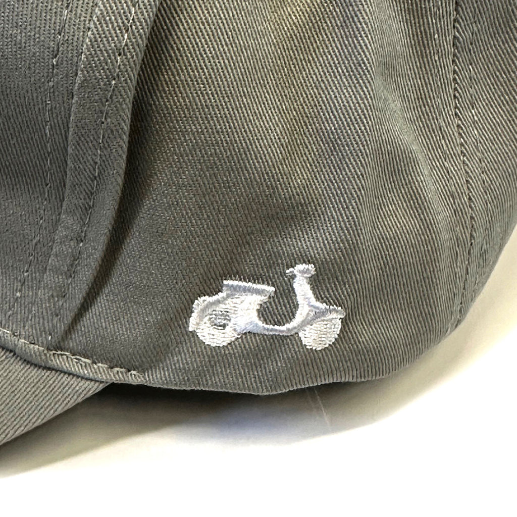 VESPA MOTORSPORT BASEBALL HAT **GRAY** ONE SIZE FITS ALL
