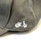 VESPA MOTORSPORT BASEBALL HAT **GRAY** ONE SIZE FITS ALL