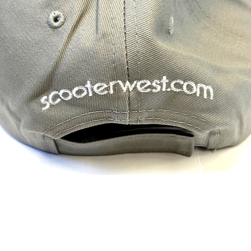 VESPA MOTORSPORT BASEBALL HAT **GRAY** ONE SIZE FITS ALL