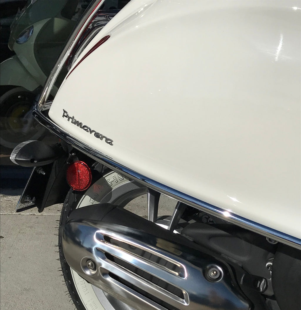 **CUPPINI**  CHROME REAR BARS VESPA PRIMAVERA/SPRINT 50-150