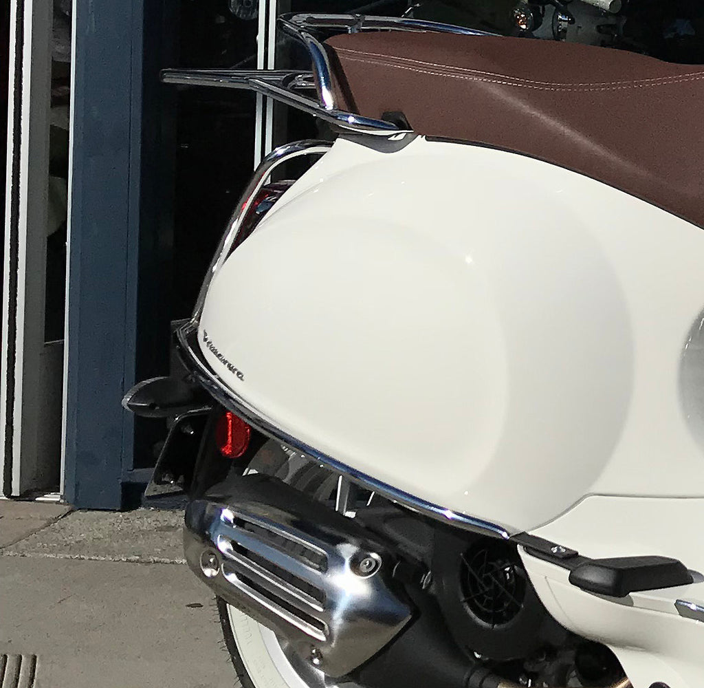 **CUPPINI**  CHROME REAR BARS VESPA PRIMAVERA/SPRINT 50-150