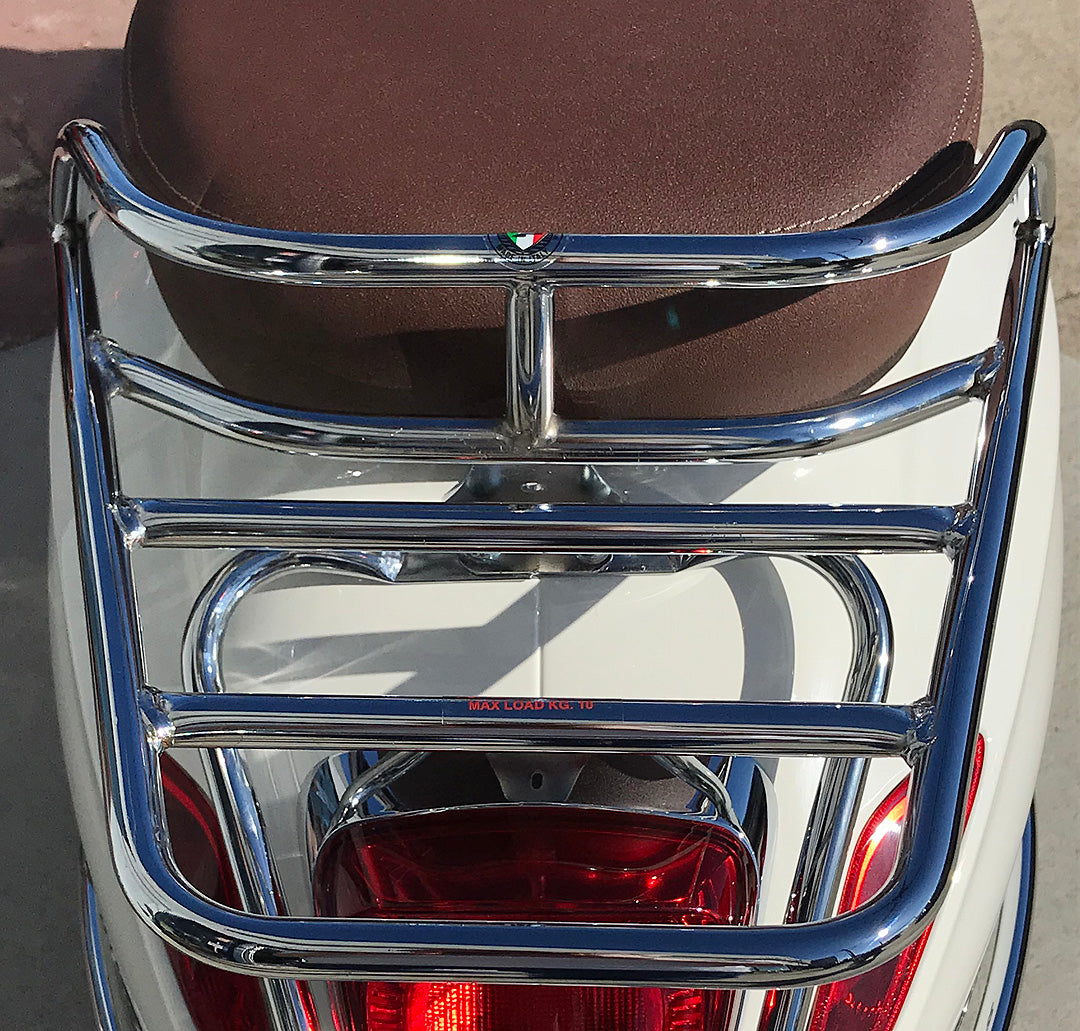 Cuppini REAR Flat Rack Vespa Primavera OR Sprint