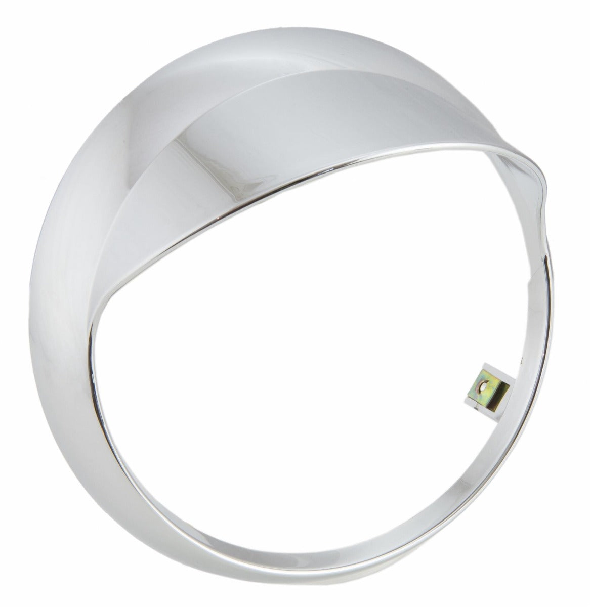 CHROME HEADLIGHT BEZEL (RIM) WITH VISOR PRIMAVERA 3V & LED  (642662)