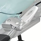 **CHROME** Folding Aluminum Passenger Foot Pegs (Pair) Vespa Primavera Sprint