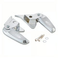 **CHROME** Folding Aluminum Passenger Foot Pegs (Pair) Vespa Primavera Sprint