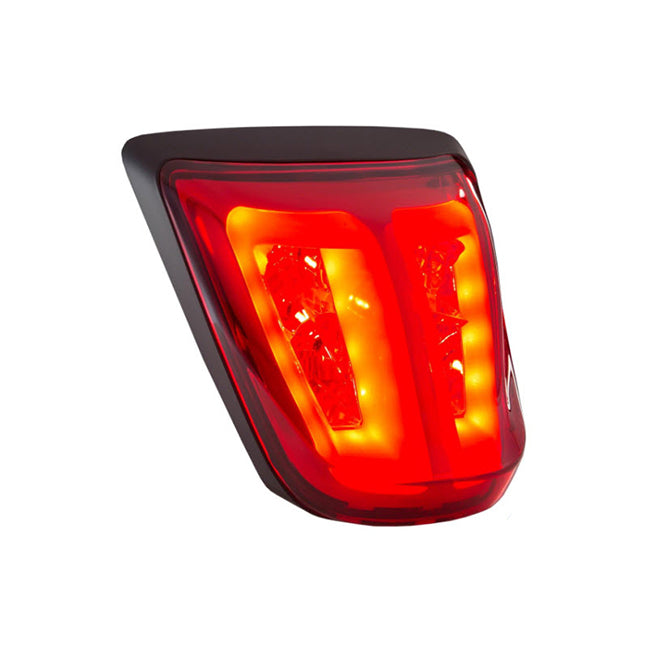 RED LENS LED TAIL LIGHT WITH BLACK BEZEL 2019-2023 SPRINT PRIMAVERA