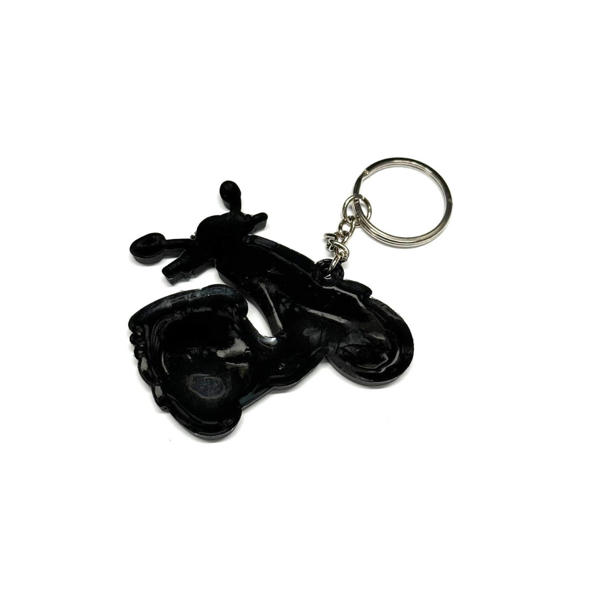 VESPA SCOOTER KEY CHAIN VERDE BOSCO RACING 60'S (BRITISH RACING GREEN)