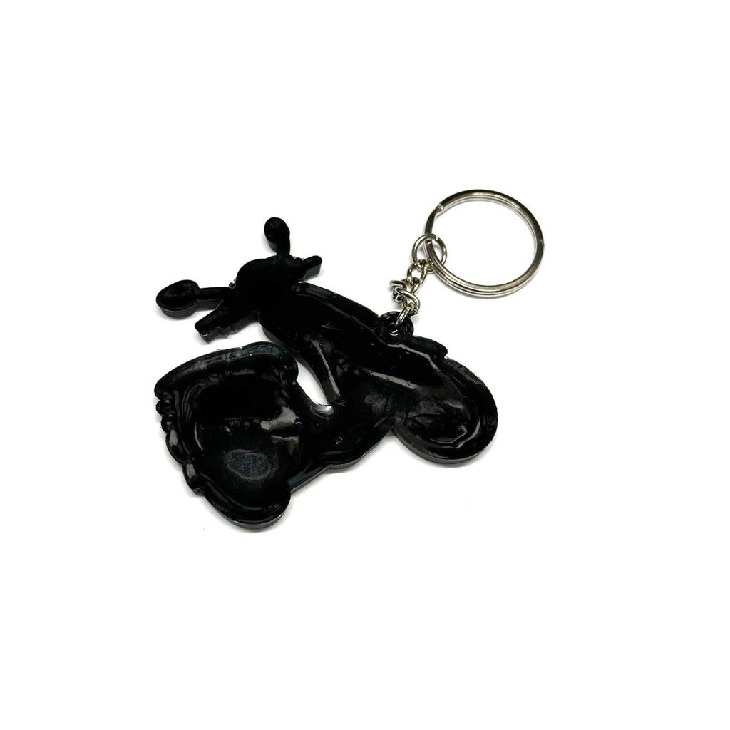 VESPA SCOOTER KEY CHAIN GREY GTS SUPERTECH HPE