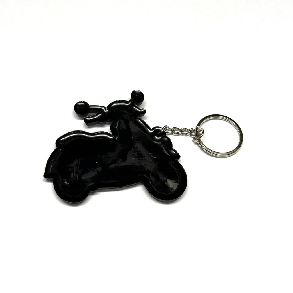 VESPA SCOOTER KEY CHAIN SEI GIORNI GTV (SIX DAY) MATTE GREEN