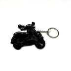 VESPA SCOOTER KEY CHAIN SEI GIORNI GTV (SIX DAY) MATTE GREEN