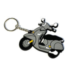 VESPA SCOOTER KEY CHAIN GREY GTS SUPERTECH HPE