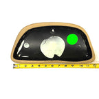 TOP BOX BACK REST PAD Tan/Beige Fits Newer style Piaggio Cases PIAGGIO BV BEVERLY CRUISER  OR ANY CASE WITH A CURVED SURFACE *CLOSEOUT*