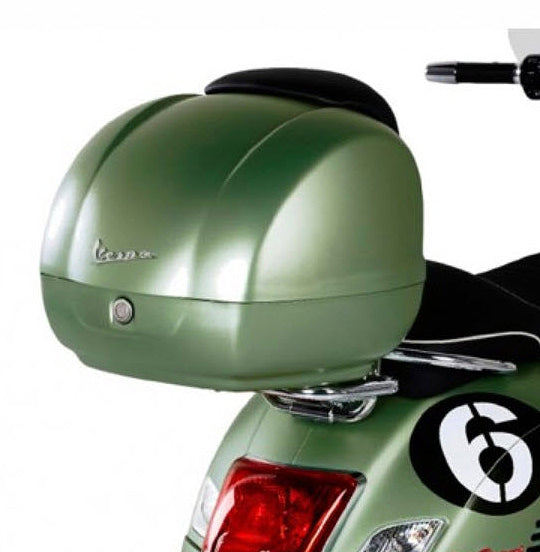 VESPA GTV TOPCASE FOR 2018 SEI GIORNI SIX DAY RACER MATTE PORTOFINO GREEN (Rack Sold Separately)  (CM273343)