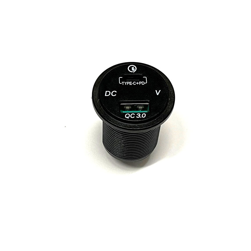 USB POWER PLUG KIT GTS/SUPER/GTV ABS 300 2015-2018 (drilling required)
