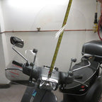 Vespa S50 S150 Large Windshield by Faco