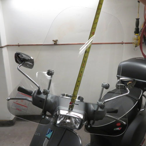 Vespa S50 S150 Large Windshield by Faco