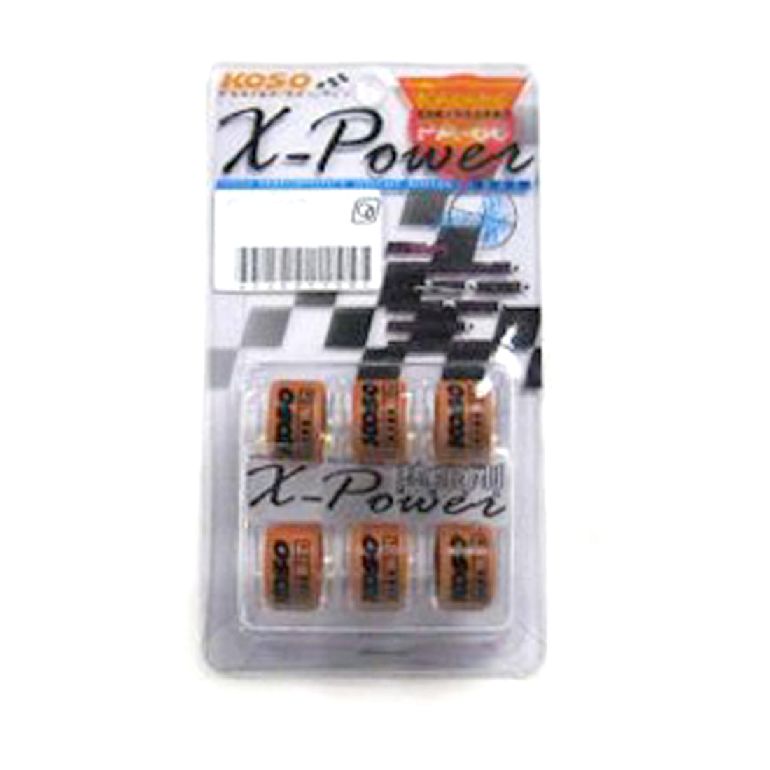 Yamaha Vino 125 Max Power Set of 6 Variator Roller Weight