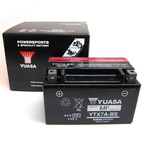 YUASA YTX7A-BS BATTERY BUDDY 125/150/170 PEOPLE 150 (31500-GFY6-94A)