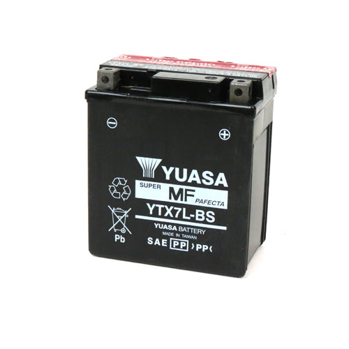 YUASA  12 VOLT 6AH BATTERY  BATTERY PRIMA/SPRINT 50/150 FLY 50/150 2013-2019 LIBERTY 50/150 2017-2019 (584662 1D001965)