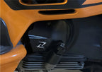 AIR SCOOP ON BELT COVER ALUMINIUM BLACK ZELIONI