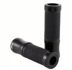 Black Zelioni Grip Pair - Vespa Primavera/Sprint/LX/S 50-150cc