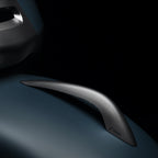 RIZOMA FENDER CREST ALUMINIUM CNC TITANIUM/GREY ANODIZED VESPA GTS HPE SUPER 300  **CLOSEOUT**